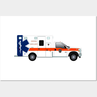 Ossining Volunteer Ambulance Corps Ambulance Posters and Art